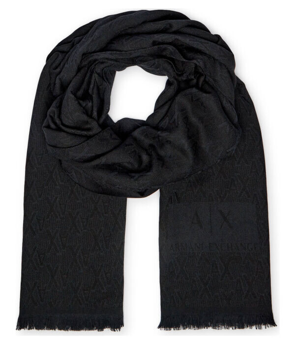 Шарф Armani Exchange, черный
Шарф Armani Exchange, черный