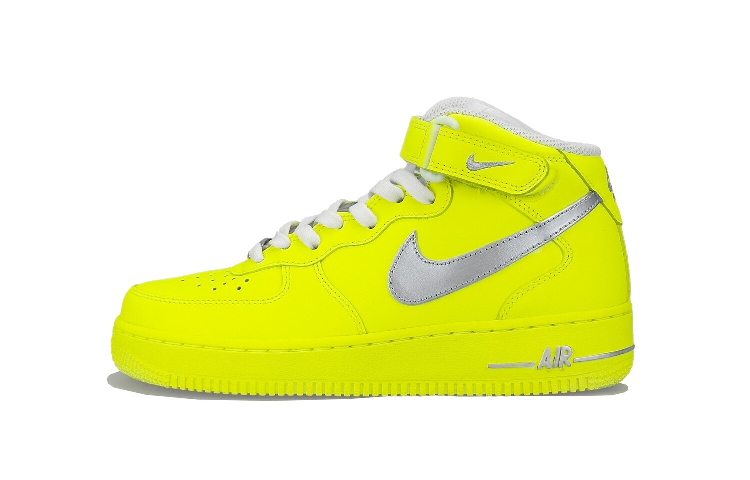 Кроссовки Air Force 1 для скейтбординга мужские, среднего размера, неоново-желтый Nike
Кроссовки Air Force 1 для скейтбординга мужские, среднего размера, неоново-желтый Nike