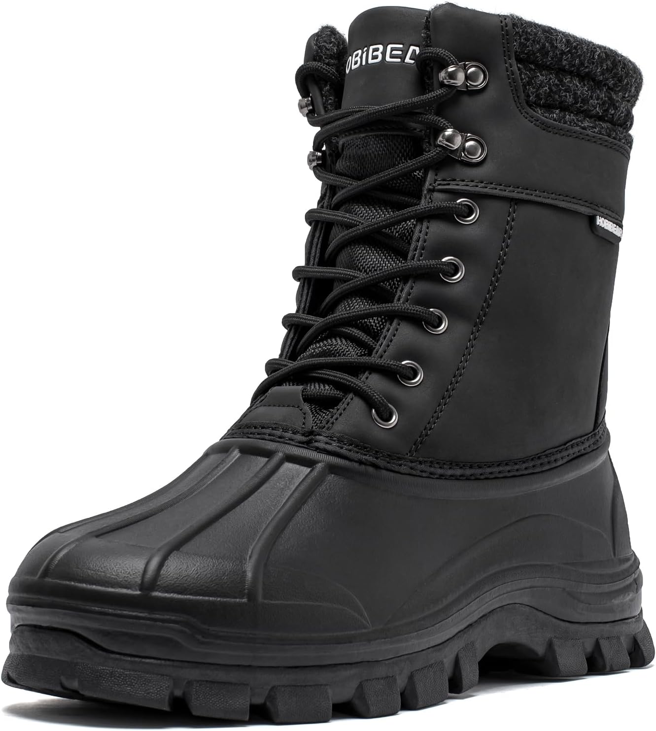 Мужские зимние ботинки HOBIBEAR с утеплителем, водонепроницаемые, с меховой подкладкой для пеших прогулок и зимних походов на улице, черный
Мужские зимние ботинки HOBIBEAR с утеплителем, водонепроницаемые, с меховой подкладкой для пеших прогулок и зимних походов на улице, черный
