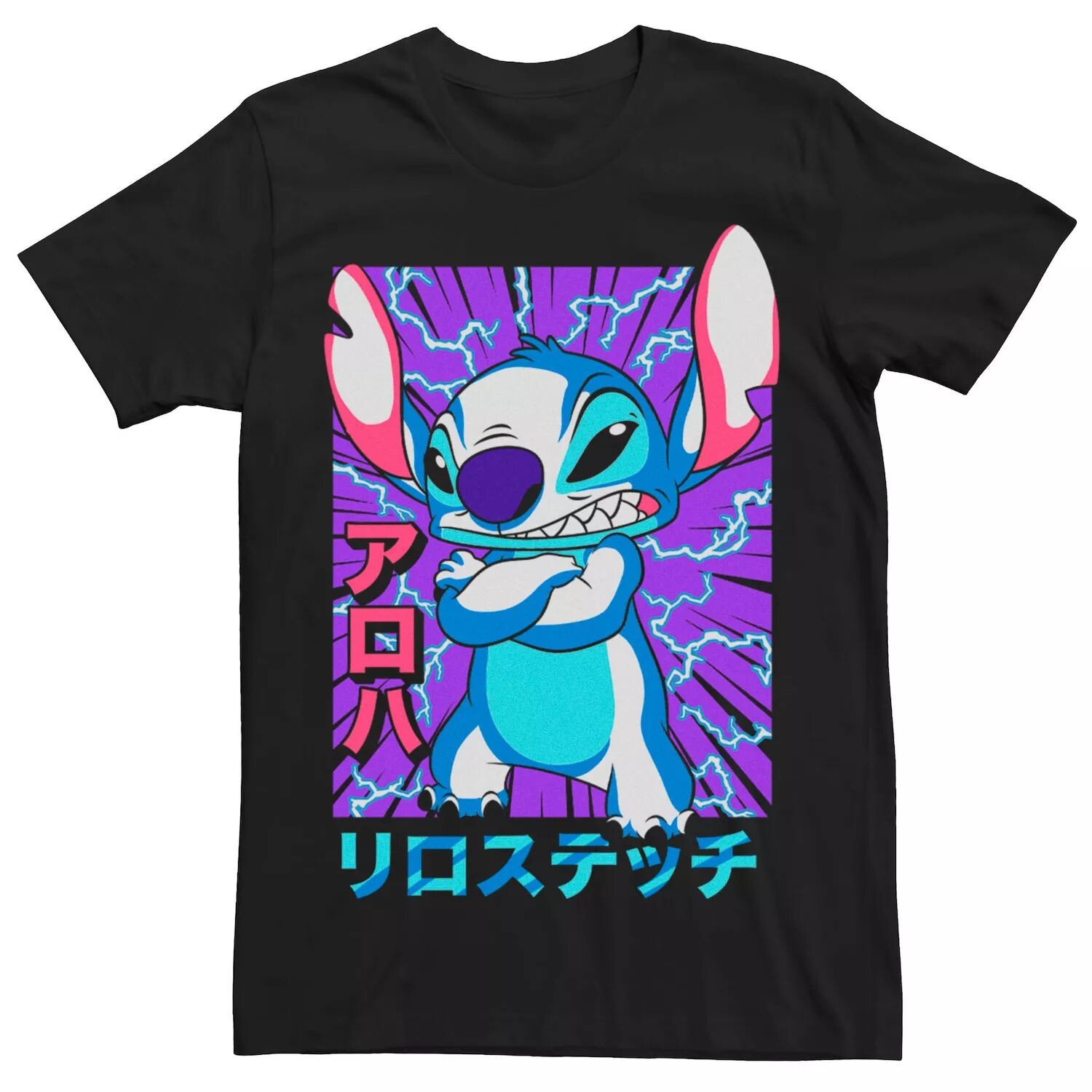 Мужская футболка с болтиком Disney's Lilo And Stitch Angry Pose Licensed Character
Мужская футболка с болтиком Disney's Lilo And Stitch Angry Pose Licensed Character