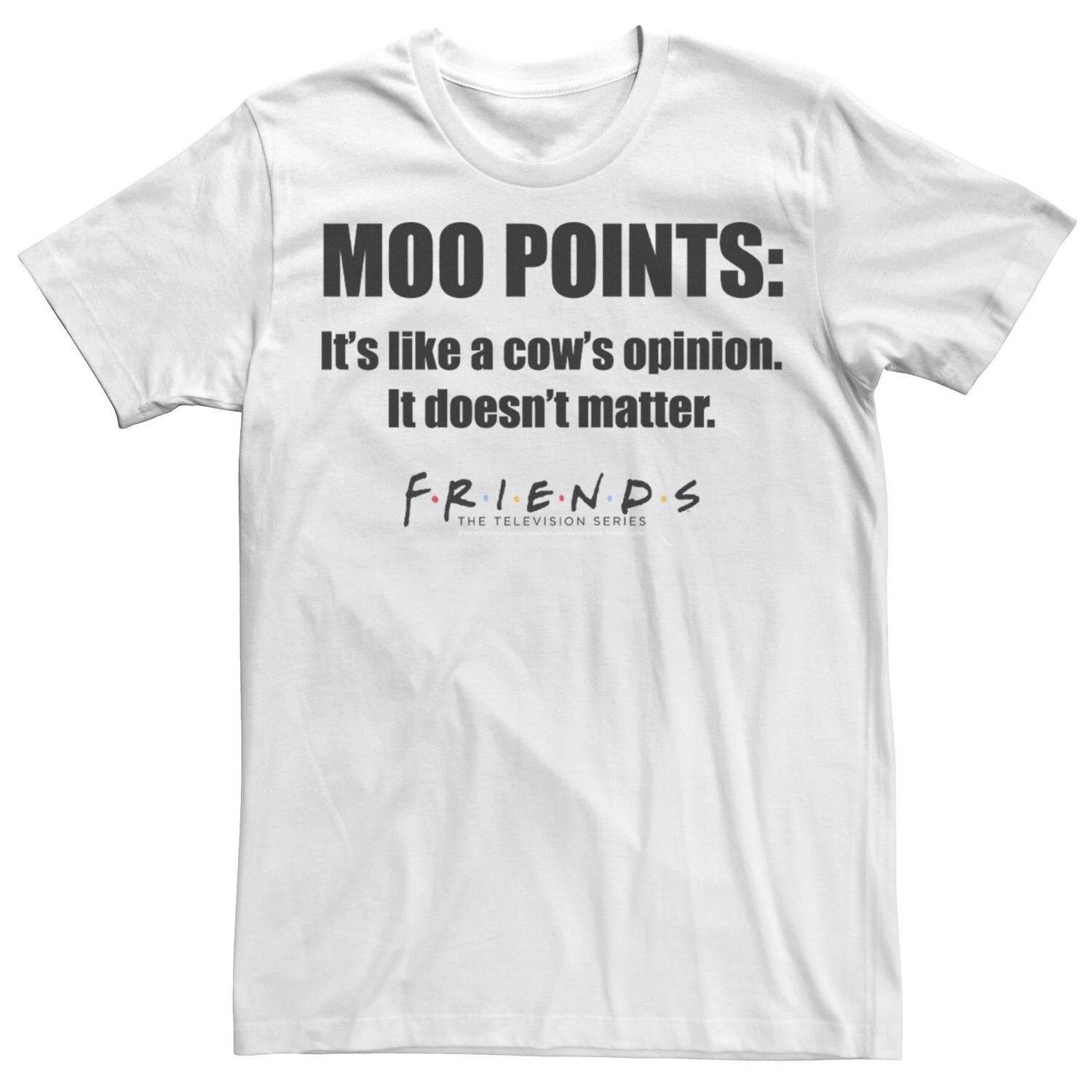 Мужская белая футболка Friends Moo Points It's Like A Cow's Opinion Licensed Character, Белый, Мужская белая футболка Friends Moo Points It's Like A Cow's Opinion Licensed Character
Мужская белая футболка Friends Moo Points It's Like A Cow's Opinion Licensed Character, Белый, Мужская белая футболка Friends Moo Points It's Like A Cow's Opinion Licensed Character