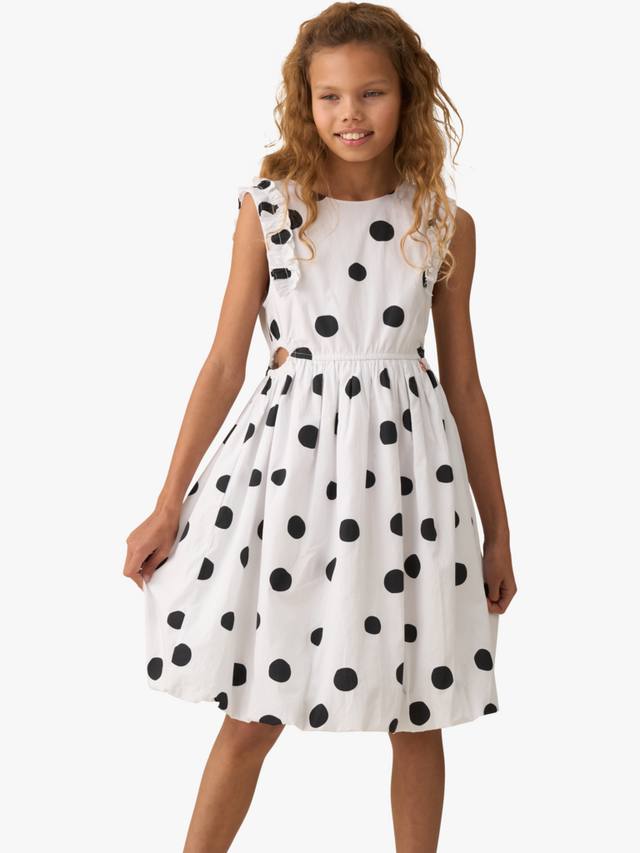 Детское платье Amari Spotty с помпонами Angel & Rocket, White/Black
Детское платье Amari Spotty с помпонами Angel & Rocket, White/Black