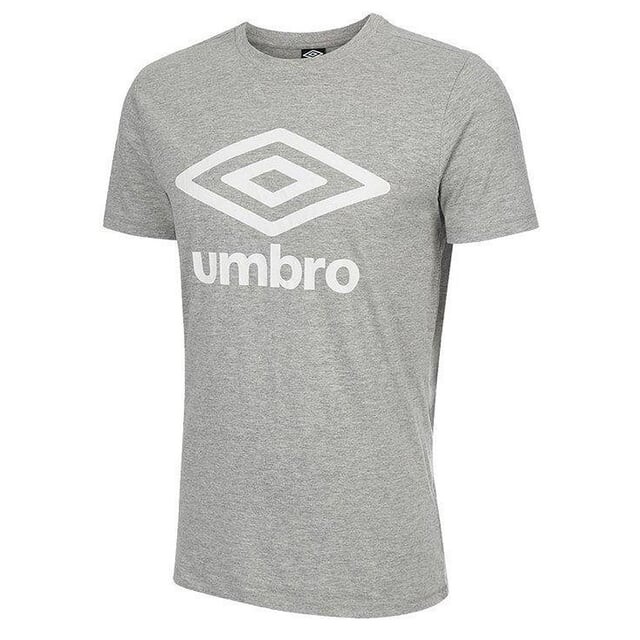Мужская серая футболка с большим логотипом Umbro, серый
Мужская серая футболка с большим логотипом Umbro, серый