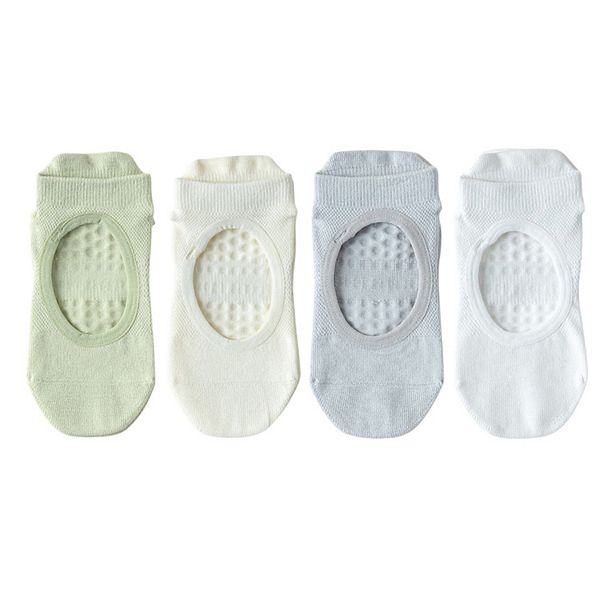 4 пары женских носков для йоги с противоскользящей подошвой, мягкий хлопок, низкий вырез и вентиляция в области свода стопы Anna-Kaci, Multicoloredd
4 пары женских носков для йоги с противоскользящей подошвой, мягкий хлопок, низкий вырез и вентиляция в области свода стопы Anna-Kaci, Multicoloredd