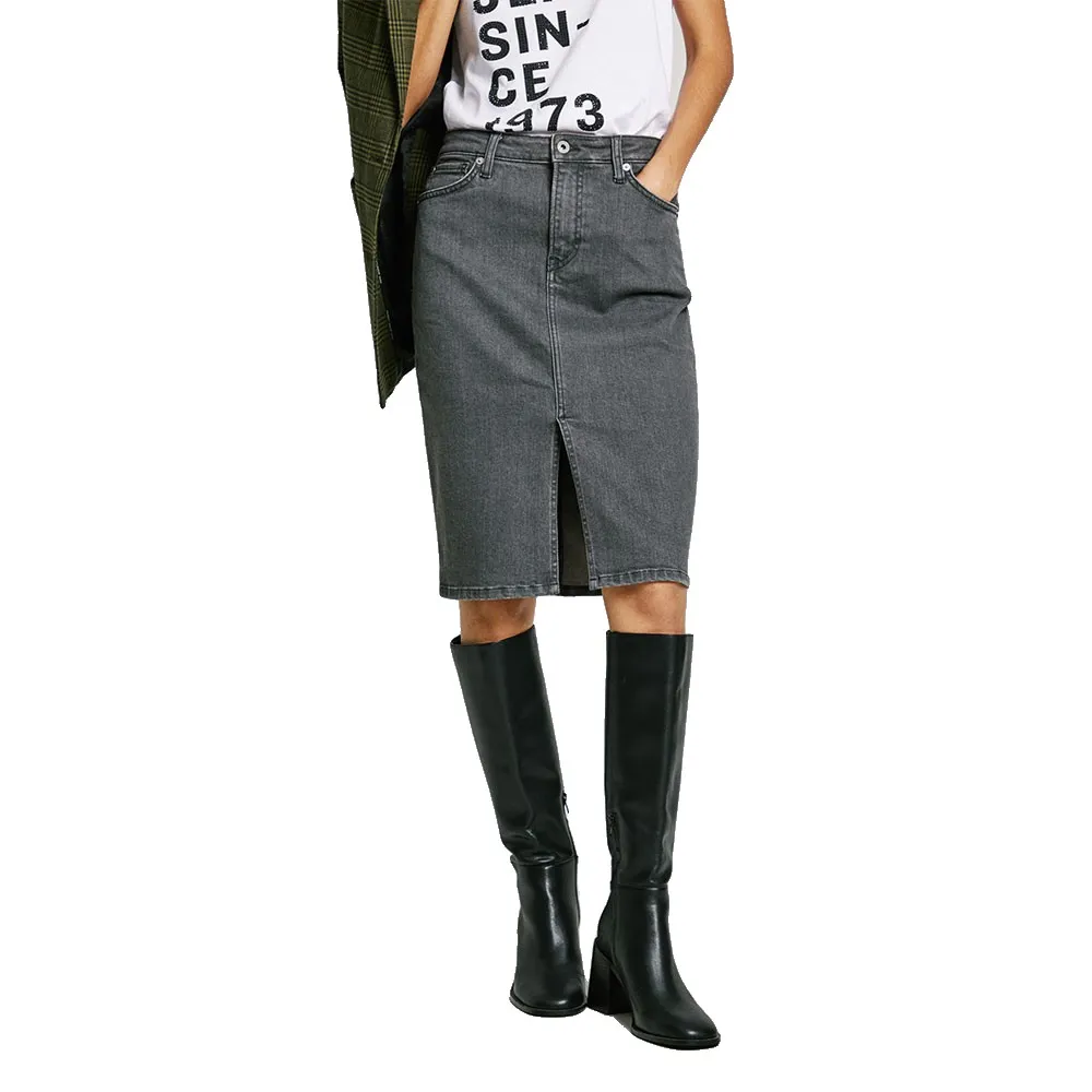 Юбка Pepe Jeans PL901182 midi skirt, серый
Юбка Pepe Jeans PL901182 midi skirt, серый