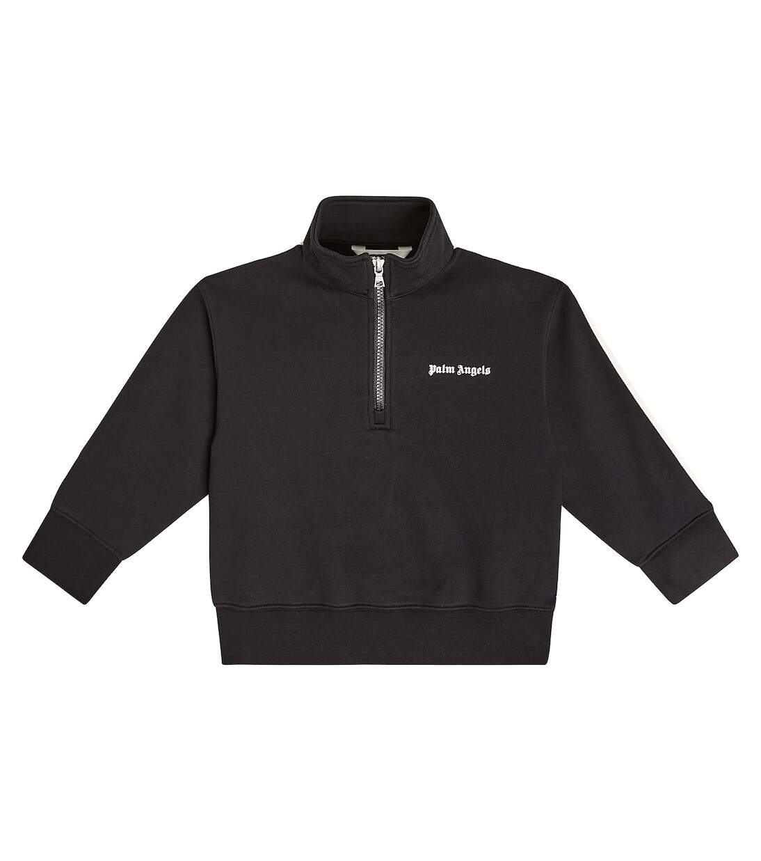 Толстовка из хлопкового джерси в полоску с логотипом Palm Angels Kids, черный
Толстовка из хлопкового джерси в полоску с логотипом Palm Angels Kids, черный