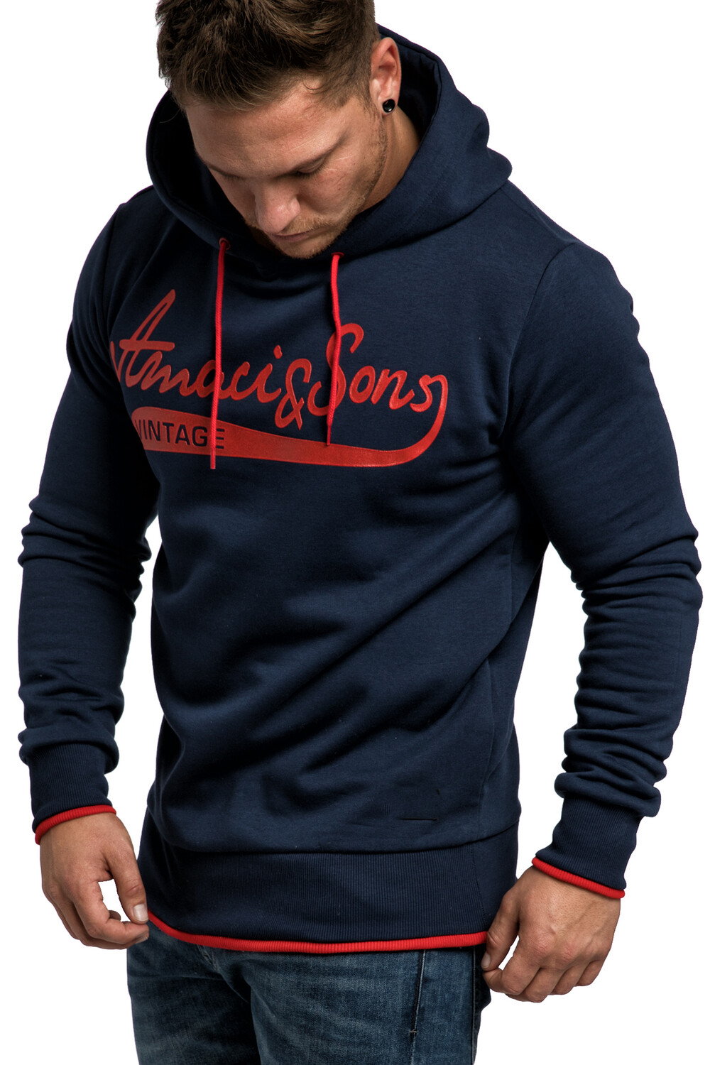 Толстовка Amaci&Sons Kapuzenpullover MENIFEE, цвет Navyblau/Rot
Толстовка Amaci&Sons Kapuzenpullover MENIFEE, цвет Navyblau/Rot