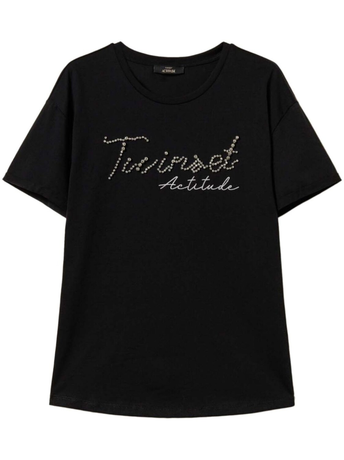 TWINSET футболка с люрексом, черный
TWINSET футболка с люрексом, черный