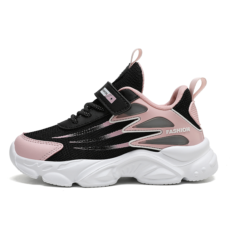 Нескользящие низкие детские кроссовки для повседневной носки RHOBESAM, черный/розовый
Нескользящие низкие детские кроссовки для повседневной носки RHOBESAM, черный/розовый