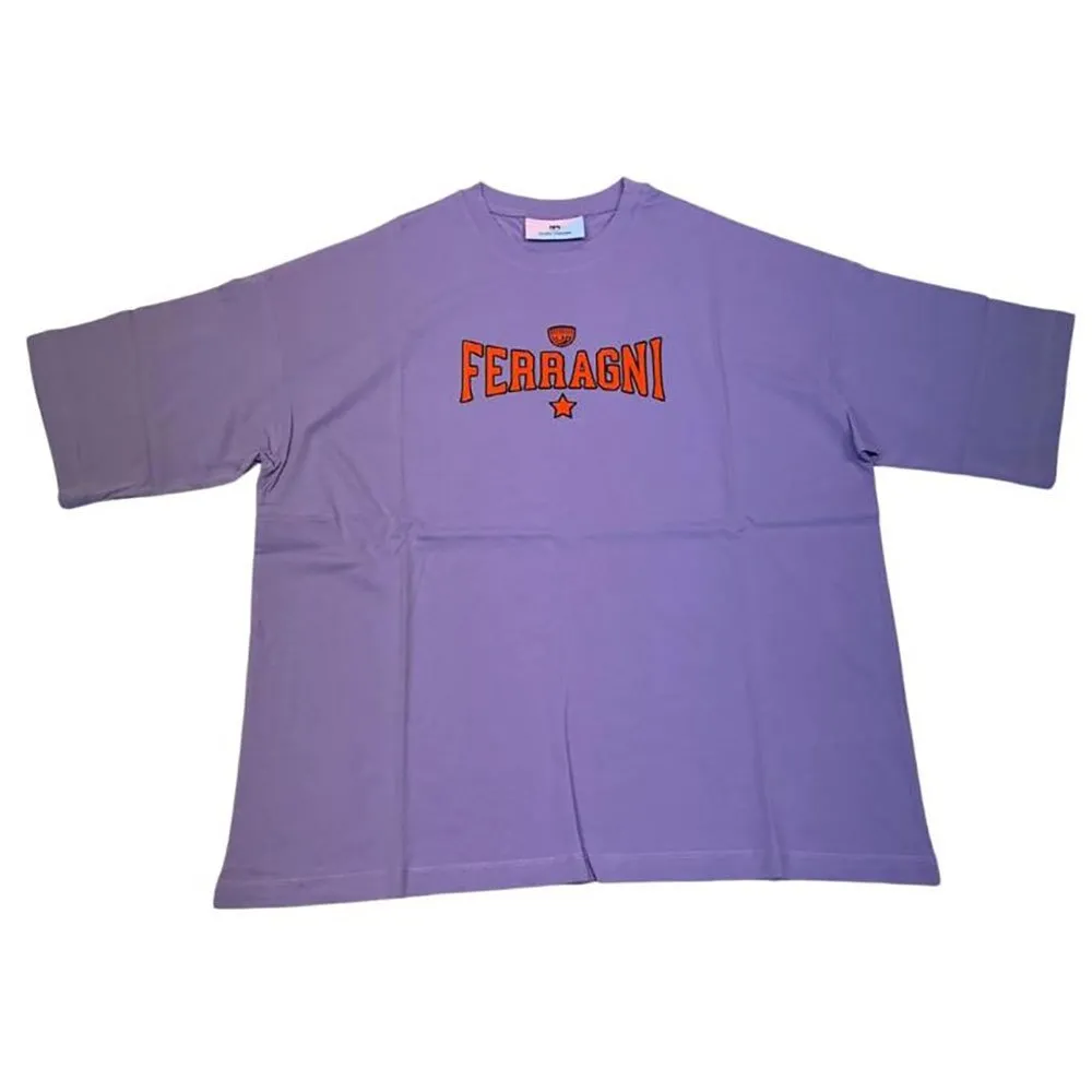 Футболка с коротким рукавом Chiara Ferragni 75CBHT04, фиолетовый
Футболка с коротким рукавом Chiara Ferragni 75CBHT04, фиолетовый