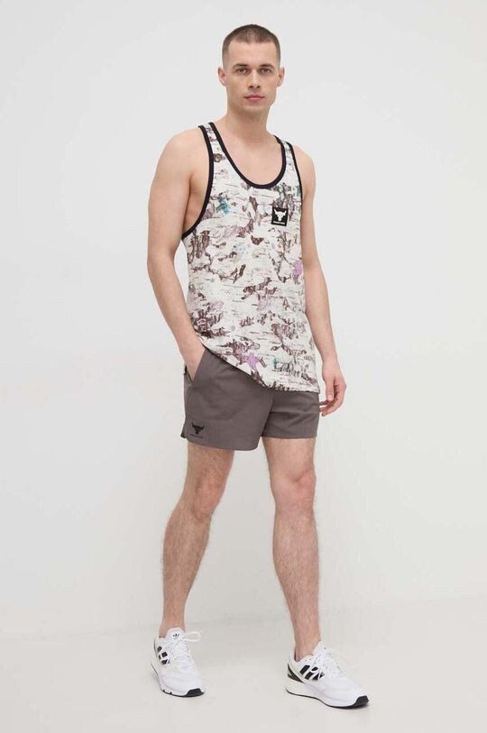 Тренировочные шорты Project Rock Under Armour, коричневый
Тренировочные шорты Project Rock Under Armour, коричневый