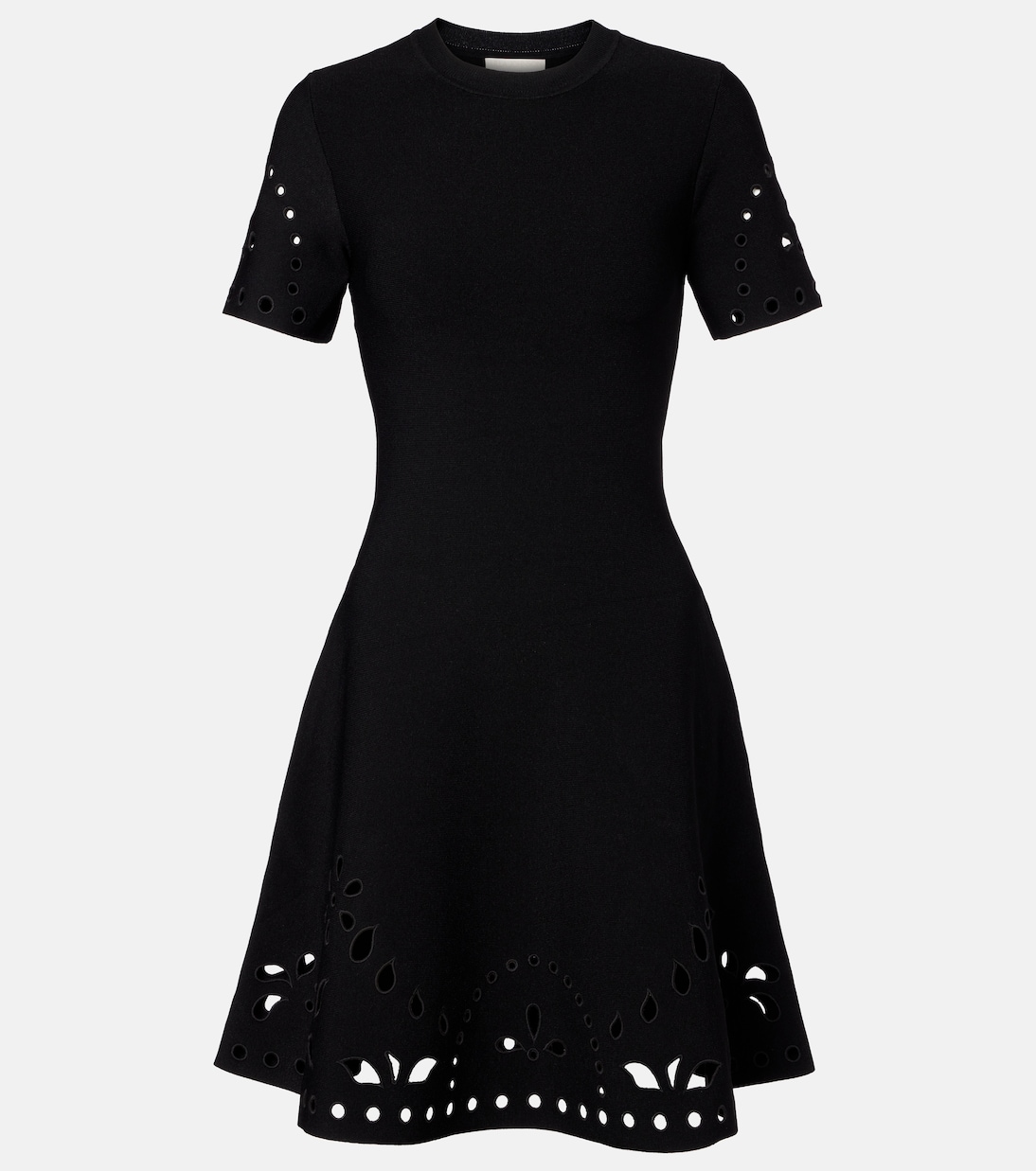 Мини-платье Fania с вышивкой английской вышивки Ulla Johnson, Noir 
Мини-платье Fania с вышивкой английской вышивки Ulla Johnson, Noir