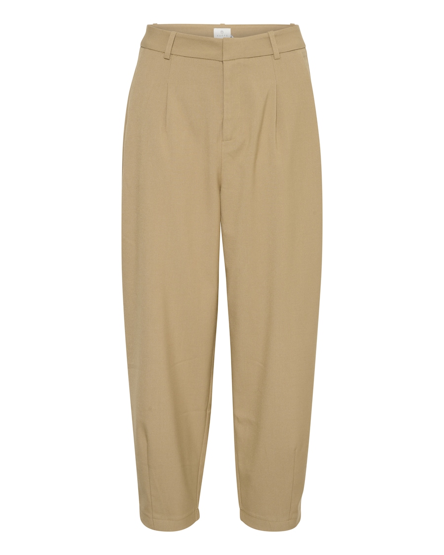 Зауженные брюки со складками спереди Kaffe KAMerle, песочный
Зауженные брюки со складками спереди Kaffe KAMerle, песочный
