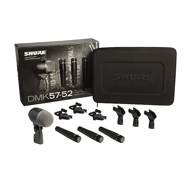 Микрофон Shure DMK57-52 Drum Microphone Kit
Микрофон Shure DMK57-52 Drum Microphone Kit