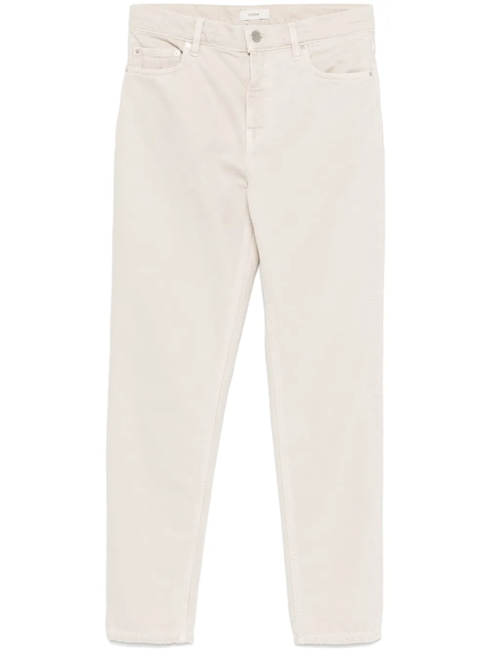 Зауженные джинсы TOTEME, нейтральный 
Зауженные джинсы TOTEME, нейтральный