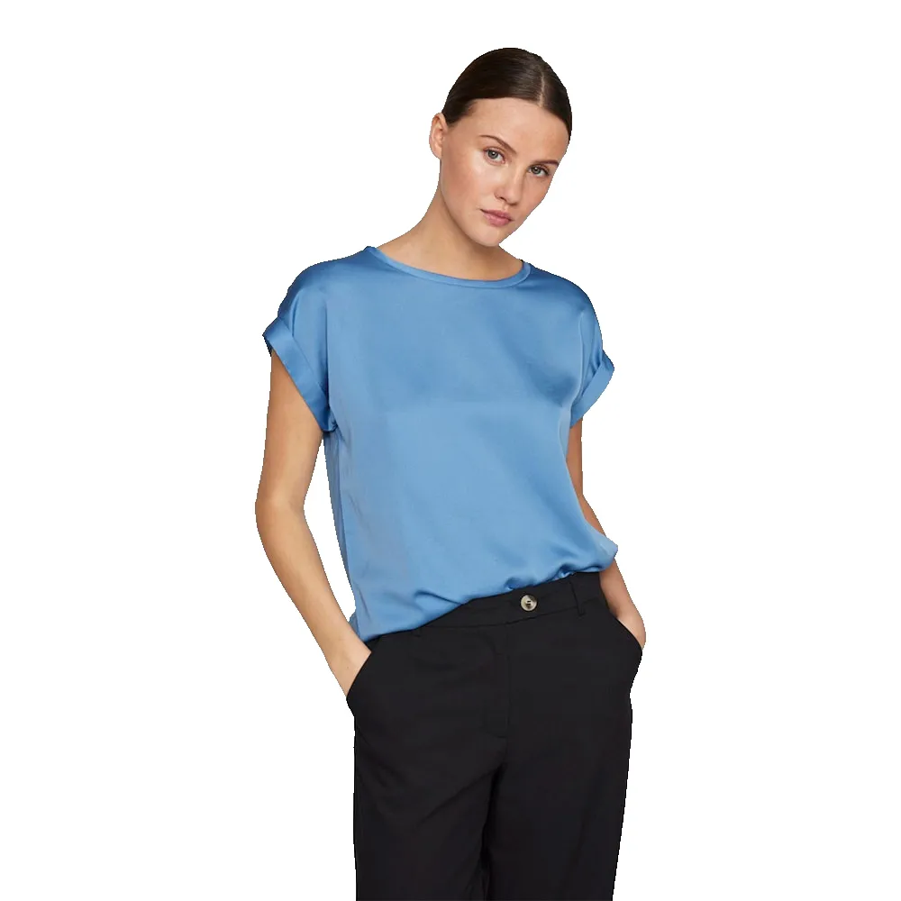 Блузка с коротким рукавом Vila Ellette, синий
Блузка с коротким рукавом Vila Ellette, синий