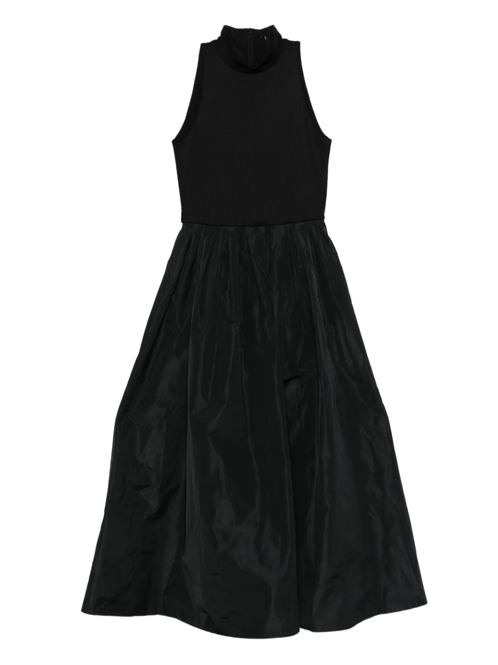 Платье миди без рукавов с высоким воротником Maje, черный
Платье миди без рукавов с высоким воротником Maje, черный