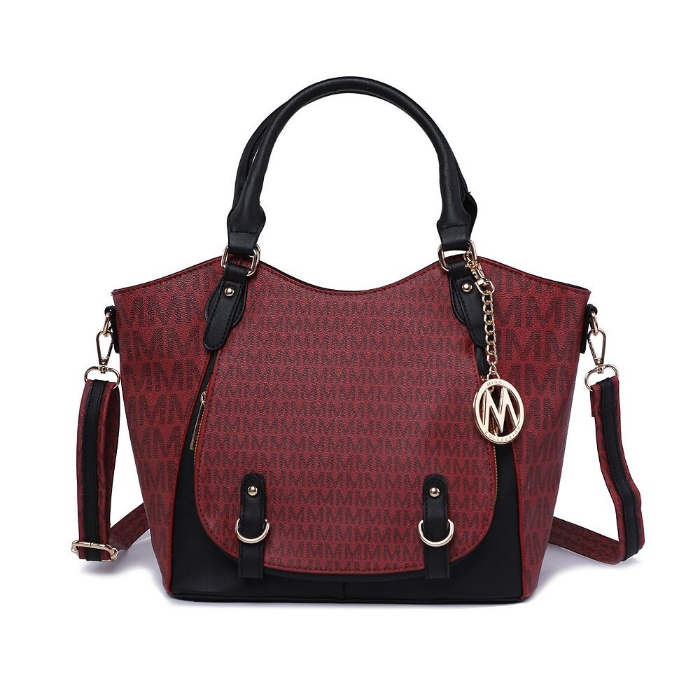 Женская сумка-саквояж из веганской кожи Talula Signature с принтом Mkf Collection от Mia K MKF Collection, цвет Burgundy, Бежевый, Женская сумка-саквояж из веганской кожи Talula Signature с принтом Mkf Collection от Mia K MKF Collection, цвет Burgundy
Женская сумка-саквояж из веганской кожи Talula Signature с принтом Mkf Collection от Mia K MKF Collection, цвет Burgundy, Бежевый, Женская сумка-саквояж из веганской кожи Talula Signature с принтом Mkf Collection от Mia K MKF Collection, цвет Burgundy