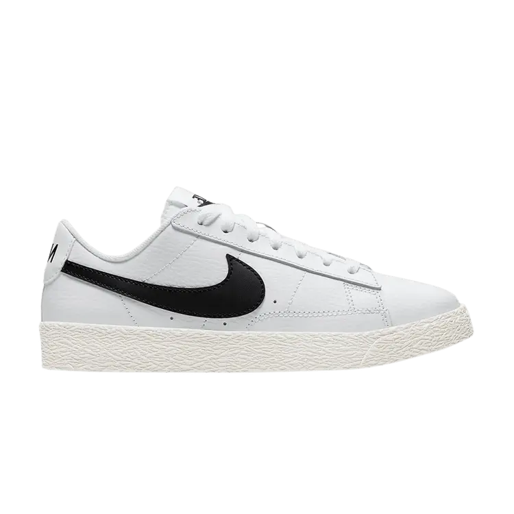 Кроссовки Nike Blazer Low GS 'White Black', белый 
Кроссовки Nike Blazer Low GS 'White Black', белый