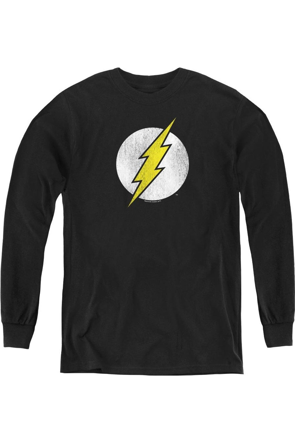 Футболка с длинным рукавом DC Comics Flash с логотипом в винтажном стиле Gildan, черный
Футболка с длинным рукавом DC Comics Flash с логотипом в винтажном стиле Gildan, черный