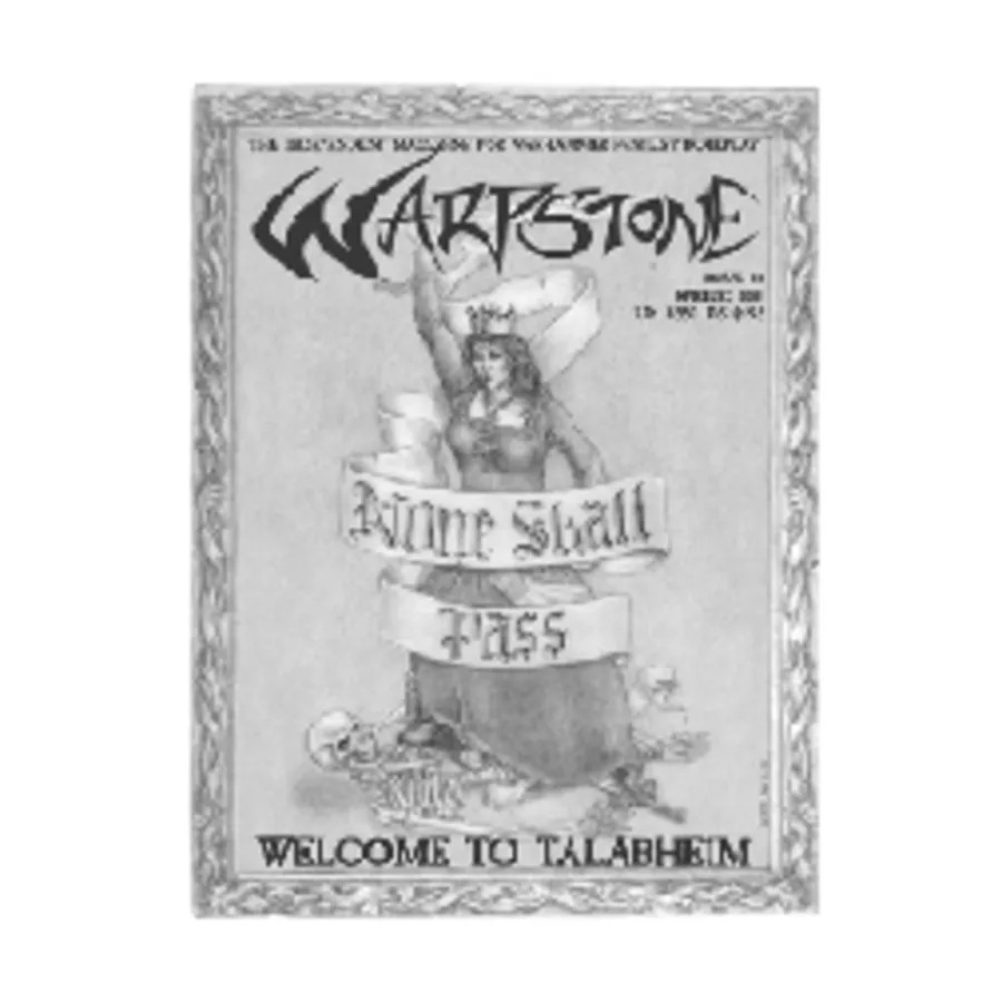 Журнал #16 "Welcome to Talabheim, A Touch of Evil", Warhammer Fantasy Roleplay - Warpstone Magazine (Independent)
Журнал #16 "Welcome to Talabheim, A Touch of Evil", Warhammer Fantasy Roleplay - Warpstone Magazine (Independent)