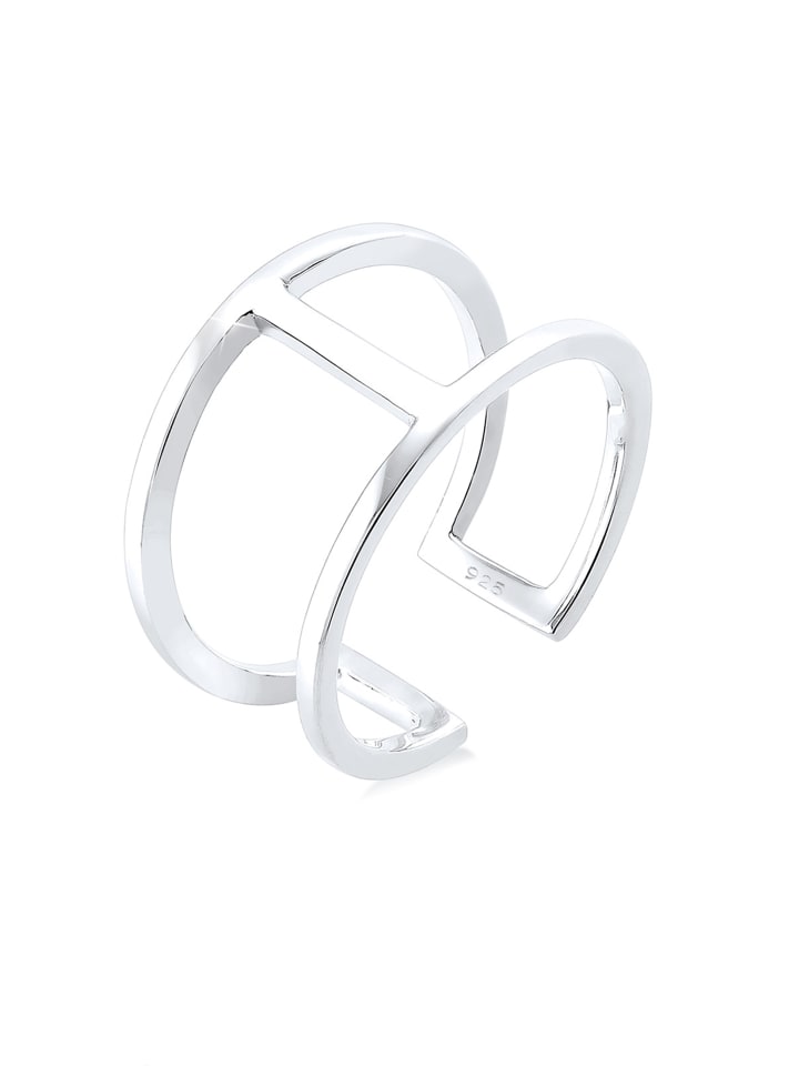 Elli Кольцо из серебра 925 пробы с геометрическим узором
Elli Кольцо из серебра 925 пробы с геометрическим узором