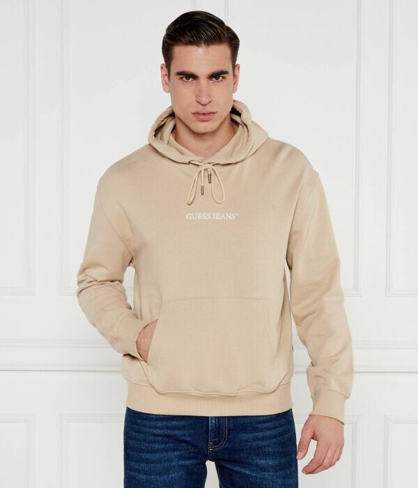 Толстовка Guess Jeans с вышитым логотипом, бежевый
Толстовка Guess Jeans с вышитым логотипом, бежевый