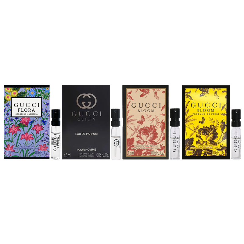 Набор образцов Flower Delight Collection/Dreamy/Sinful Love Collection из четырёх предметов, коллекция наборов образцов 1,5 мл*4 GUCCI, Dreamy Magnolia+Sinful Love Men's Rich+Floral Delight+Floral Dream
Набор образцов Flower Delight Collection/Dreamy/Sinful Love Collection из четырёх предметов, коллекция наборов образцов 1,5 мл*4 GUCCI, Dreamy Magnolia+Sinful Love Men's Rich+Floral Delight+Floral Dream