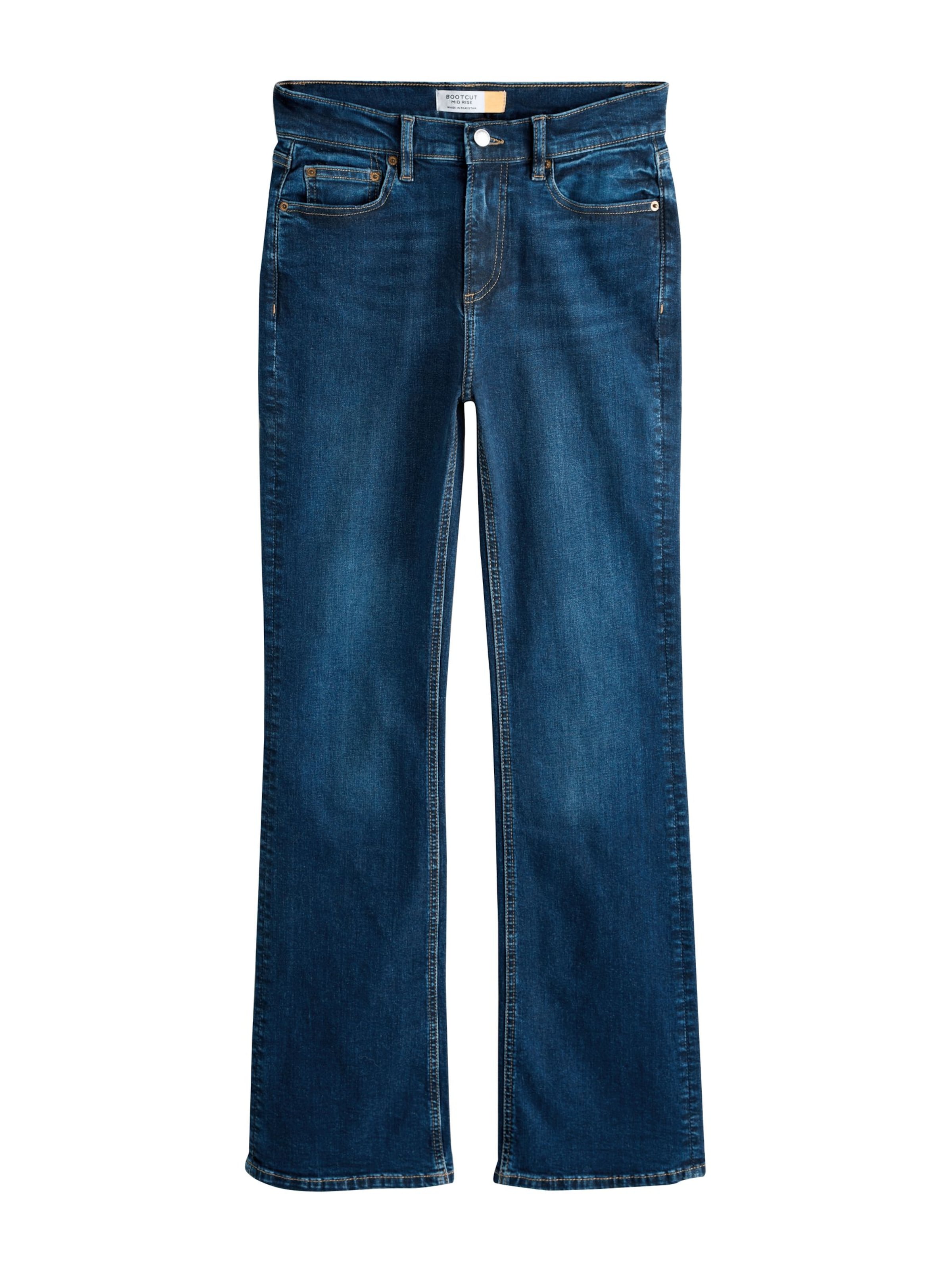 Next Джинсы-клеш в темно-синем цвете
Next Джинсы-клеш в темно-синем цвете