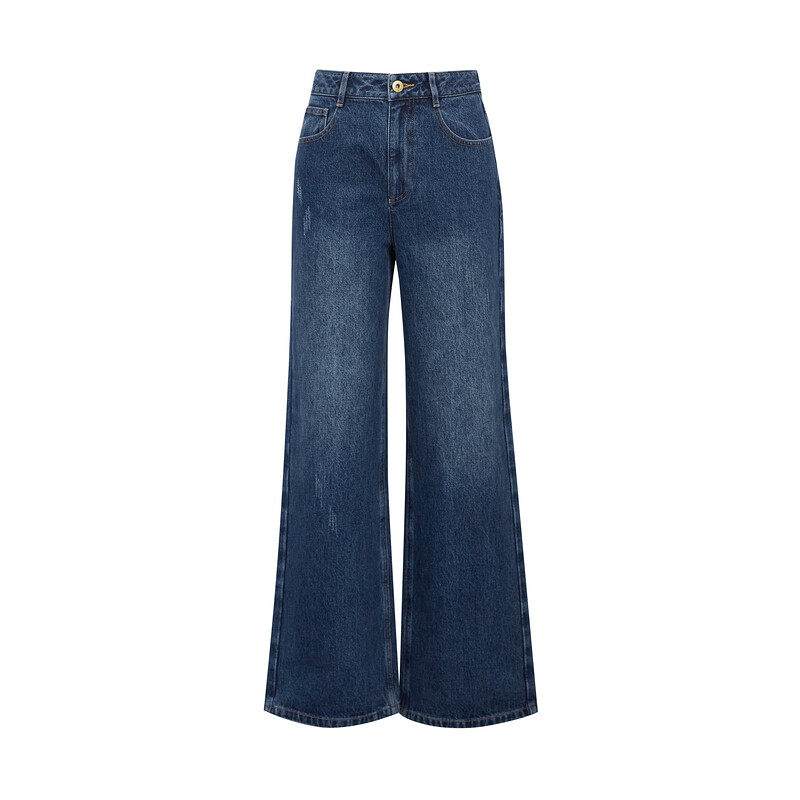 Джинсы Deep Breath прямые, синий
Джинсы Deep Breath прямые, синий