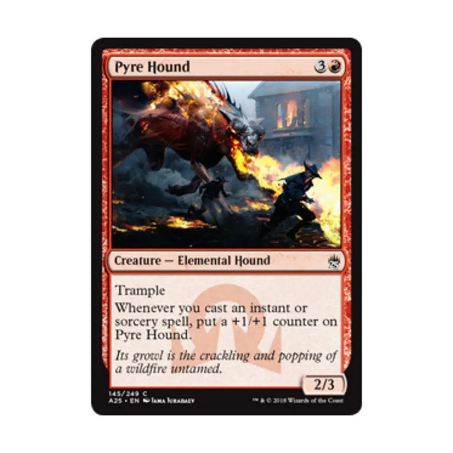 CCG Погребальная гончая (C) (фольга), MTG - Masters 25
CCG Погребальная гончая (C) (фольга), MTG - Masters 25