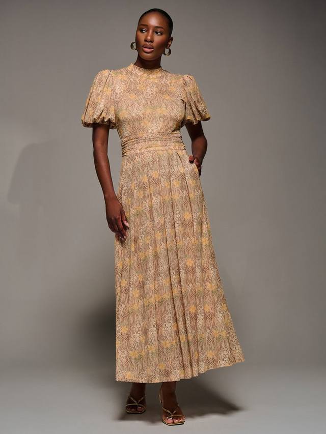 Флоральный анималистичный принт сетчатое макси-платье Jolie Moi, Animal Multi
Флоральный анималистичный принт сетчатое макси-платье Jolie Moi, Animal Multi