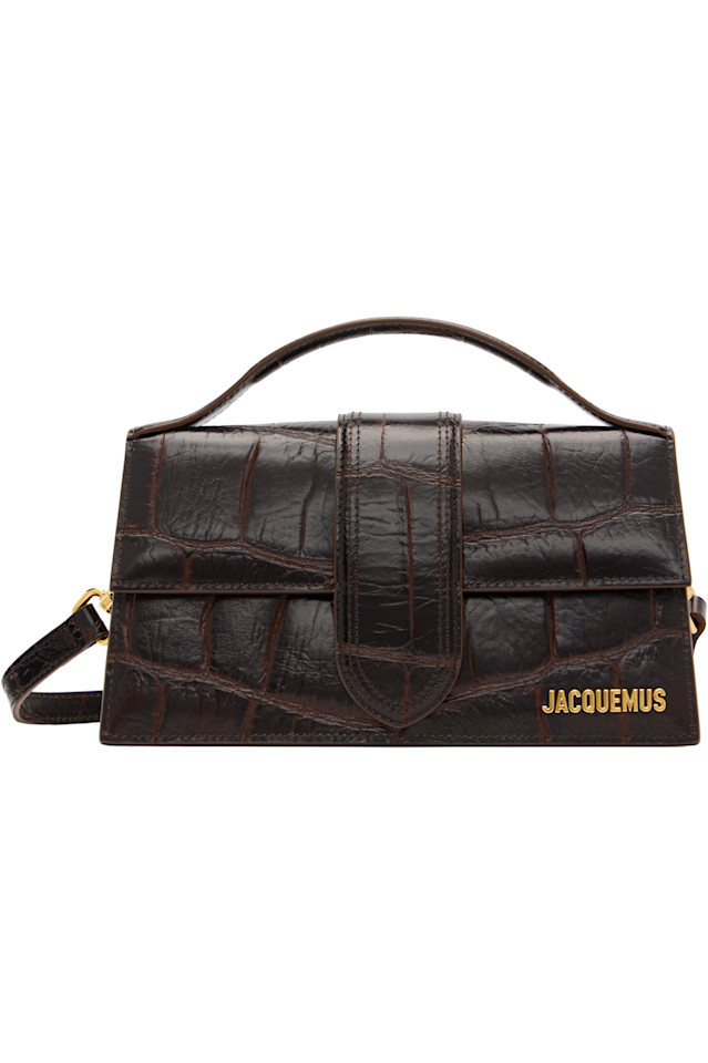 Jacquemus Коричневая сумка "Большой Бамбино"
Jacquemus Коричневая сумка "Большой Бамбино"