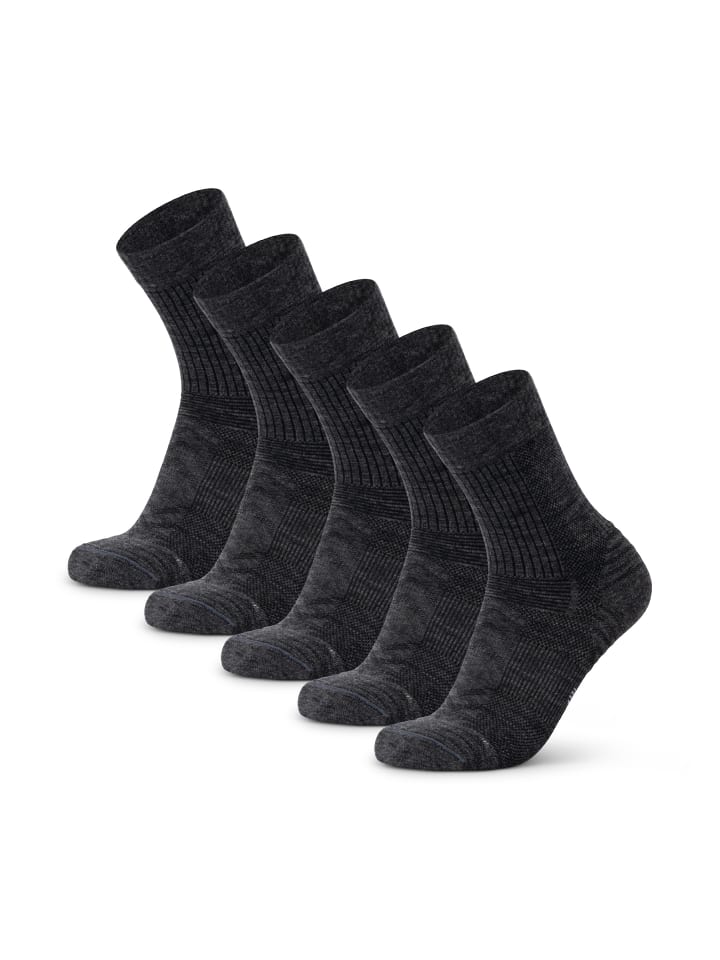 Носки Merino Hiking Light темно-серого цвета DANISH ENDURANCE
Носки Merino Hiking Light темно-серого цвета DANISH ENDURANCE