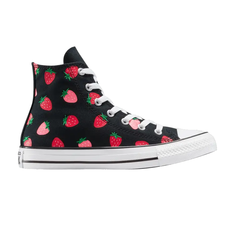 Кроссовки Chuck Taylor All Star High GS 'Strawberries', черный
Кроссовки Chuck Taylor All Star High GS 'Strawberries', черный