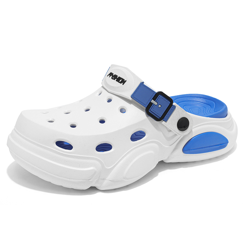 KUPE Клоги мужские бело-голубые, цвет White Blue
KUPE Клоги мужские бело-голубые, цвет White Blue