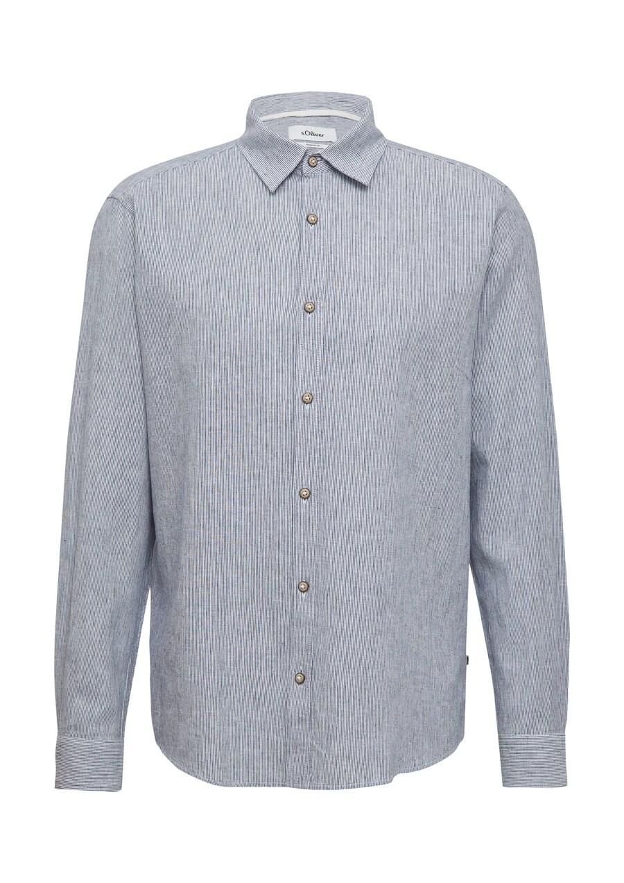 Рубашка на пуговицах классического кроя s.Oliver, темно-синий
Рубашка на пуговицах классического кроя s.Oliver, темно-синий