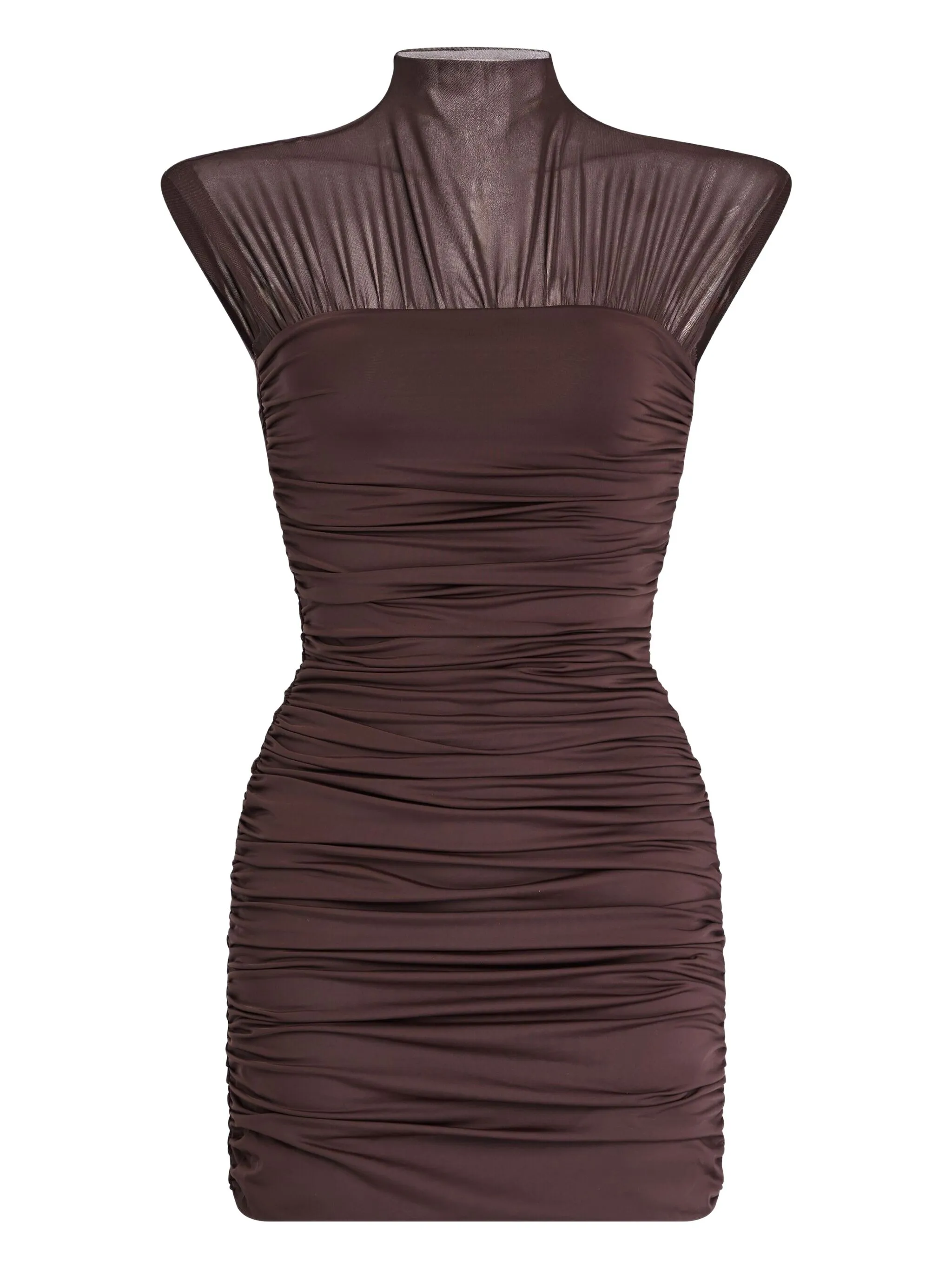 Платье мини Paola со сборками Seroya, коричневый
Платье мини Paola со сборками Seroya, коричневый