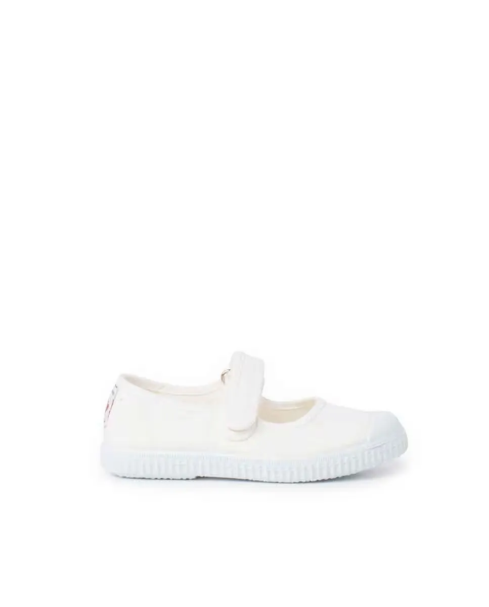 Туфли «Мэри Джейн» для девочек с резиновым носком и застежкой на липучке Pisamonas, белый
Туфли «Мэри Джейн» для девочек с резиновым носком и застежкой на липучке Pisamonas, белый