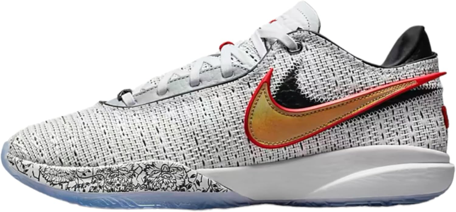 Мужские кроссовки Nike Lebron 20, белый/черный
Мужские кроссовки Nike Lebron 20, белый/черный