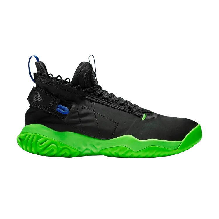 Кроссовки Jordan Proto React 'Black Electric Green', черный
Кроссовки Jordan Proto React 'Black Electric Green', черный