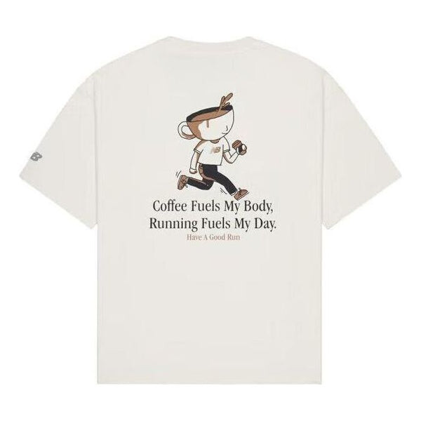 Футболка с кофейным принтом New Balance, белый
Футболка с кофейным принтом New Balance, белый