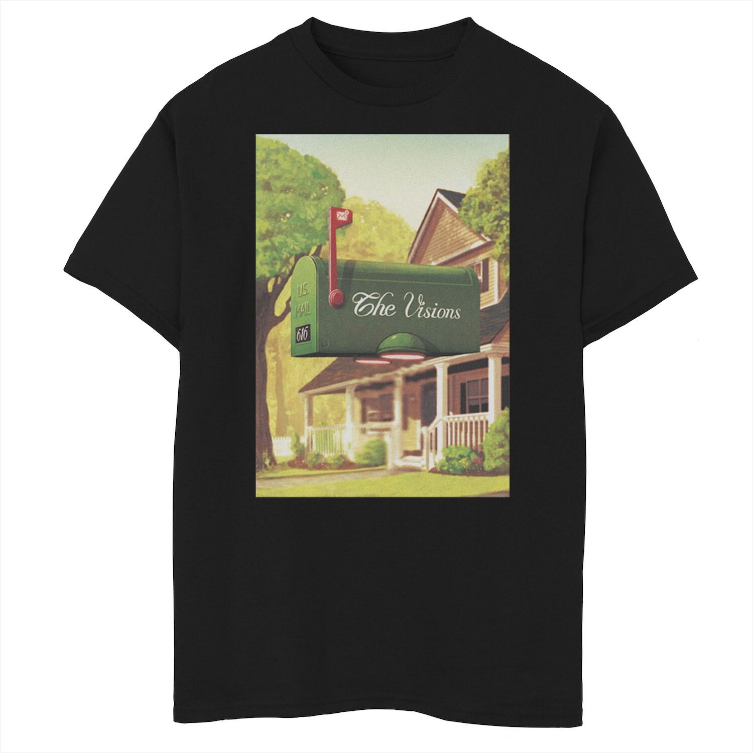 Футболка с плакатом и графическим изображением почтового ящика Marvel The Visions для мальчиков 8–20 лет Marvel
Футболка с плакатом и графическим изображением почтового ящика Marvel The Visions для мальчиков 8–20 лет Marvel