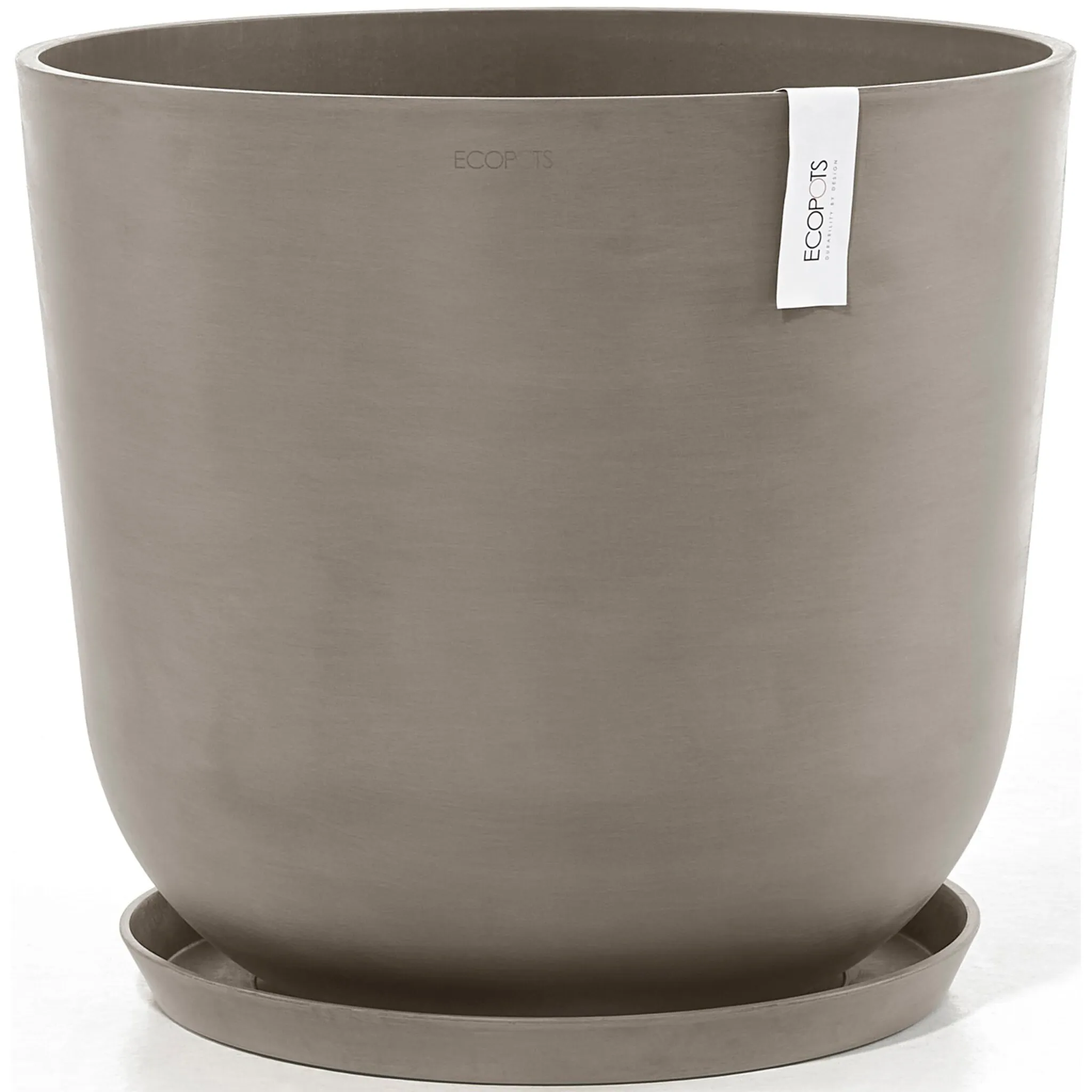 Цветочный горшок ECOPOTS «Осло 55 + Таупе-водная система», для внутреннего и наружного применения: морозостойкий, ударопрочный и светостойкий, серо-коричневый
Цветочный горшок ECOPOTS «Осло 55 + Таупе-водная система», для внутреннего и наружного применения: морозостойкий, ударопрочный и светостойкий, серо-коричневый