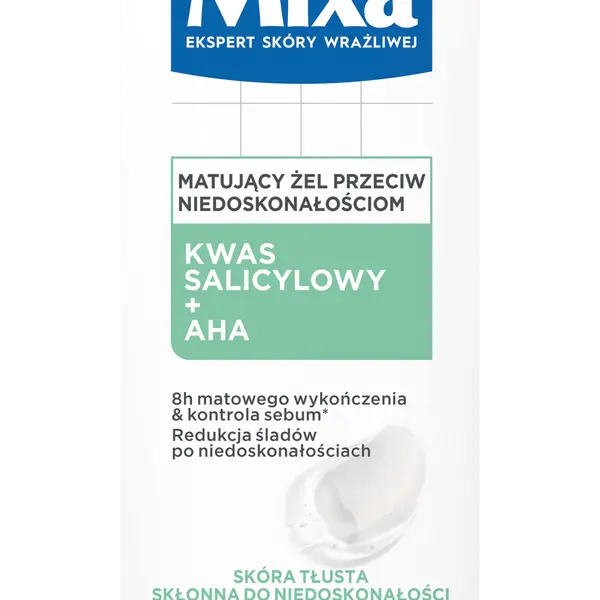 Матирующий гель против несовершенств, 50 мл Mixa Lab
Матирующий гель против несовершенств, 50 мл Mixa Lab