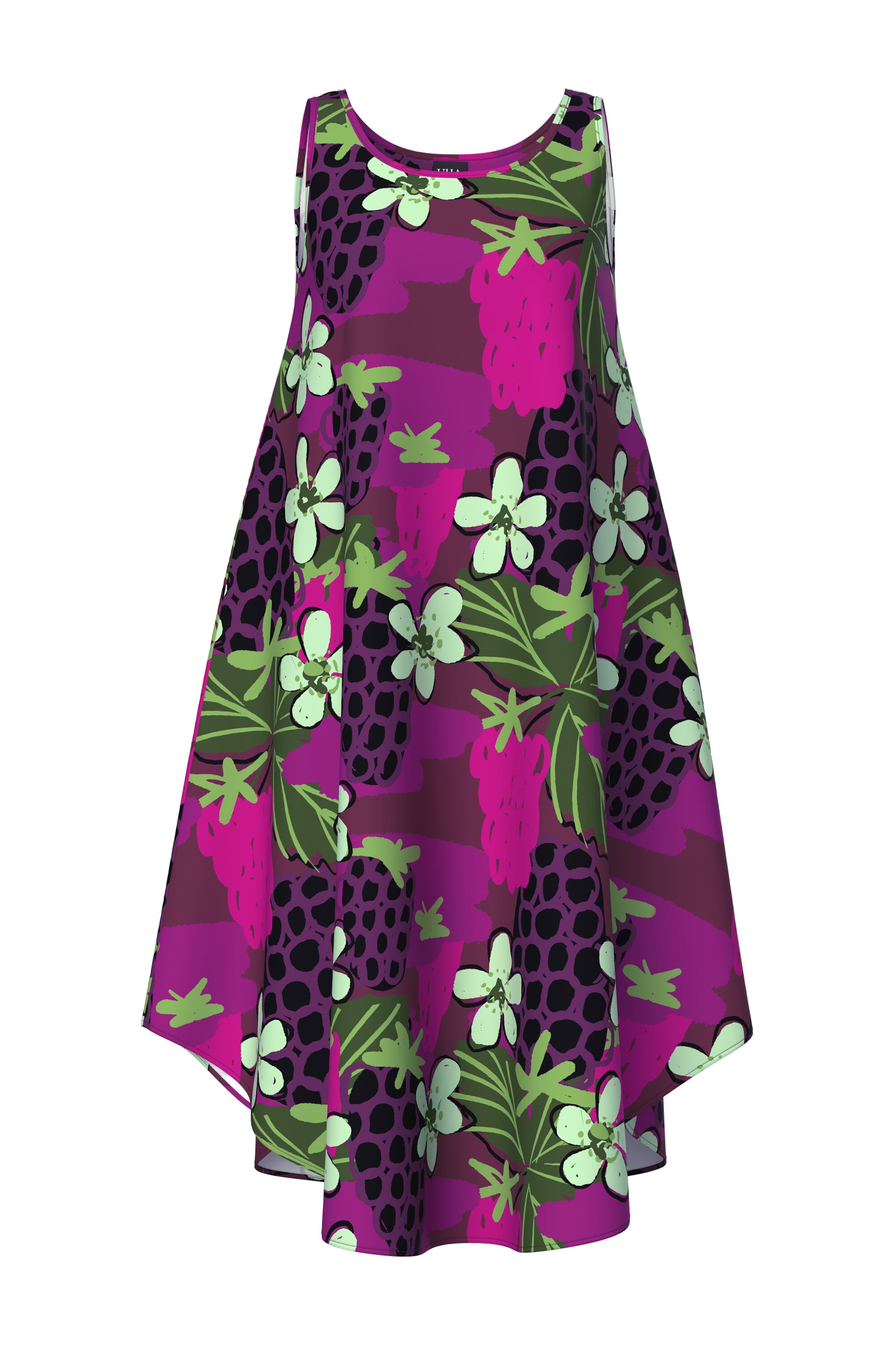 Ulla Popken Летнее платье в цвете винный красный, красно-фиолетовый
Ulla Popken Летнее платье в цвете винный красный, красно-фиолетовый