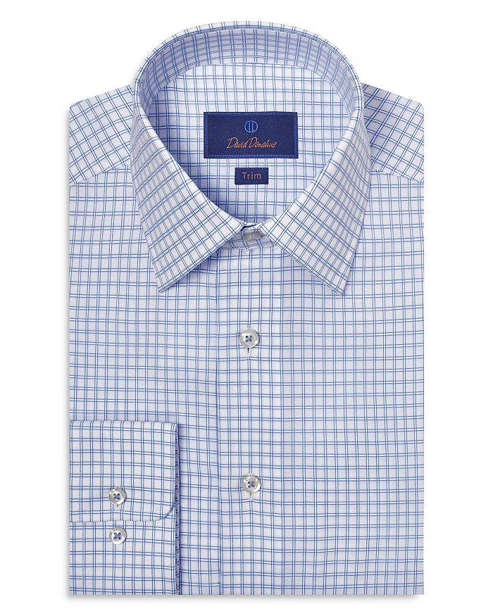 Рубашка приталенная в клетку Dobby David Donahue, синий
Рубашка приталенная в клетку Dobby David Donahue, синий