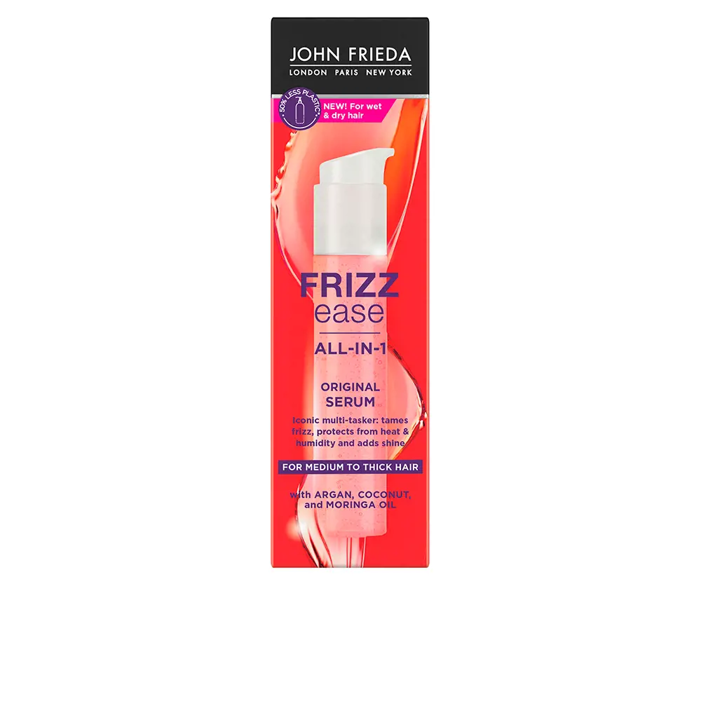 Сыворотка для волос frizz-ease serum original todo-en-1 John Frieda, 50 мл.
Сыворотка для волос frizz-ease serum original todo-en-1 John Frieda, 50 мл.