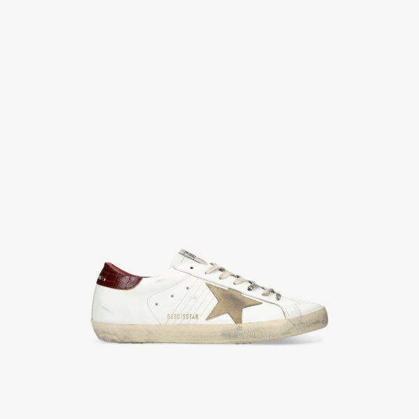 Низкие кожаные кроссовки Superstar Golden Goose, белый
Низкие кожаные кроссовки Superstar Golden Goose, белый