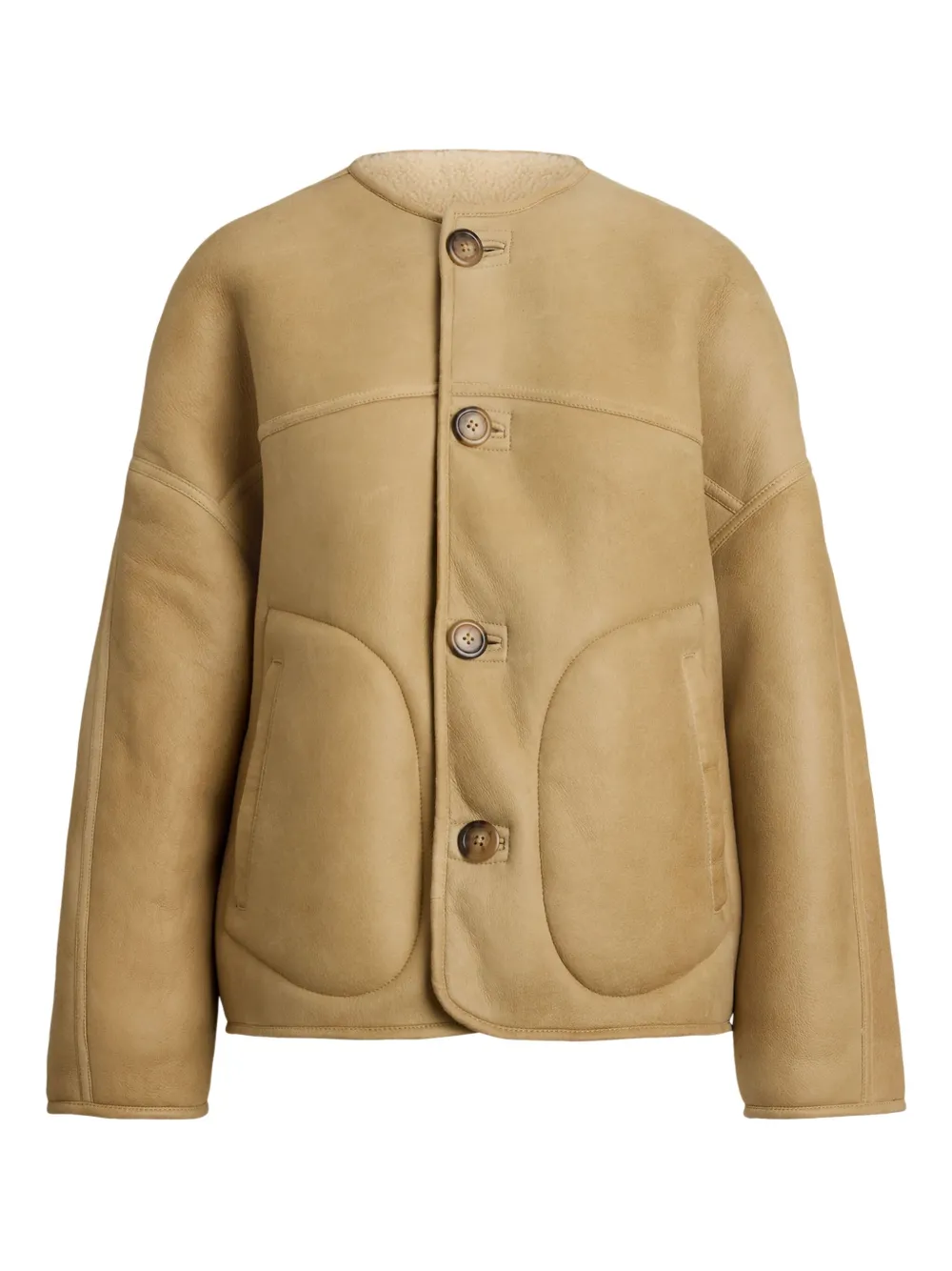 Дубленка на пуговицах Polo Ralph Lauren, нейтральный
Дубленка на пуговицах Polo Ralph Lauren, нейтральный